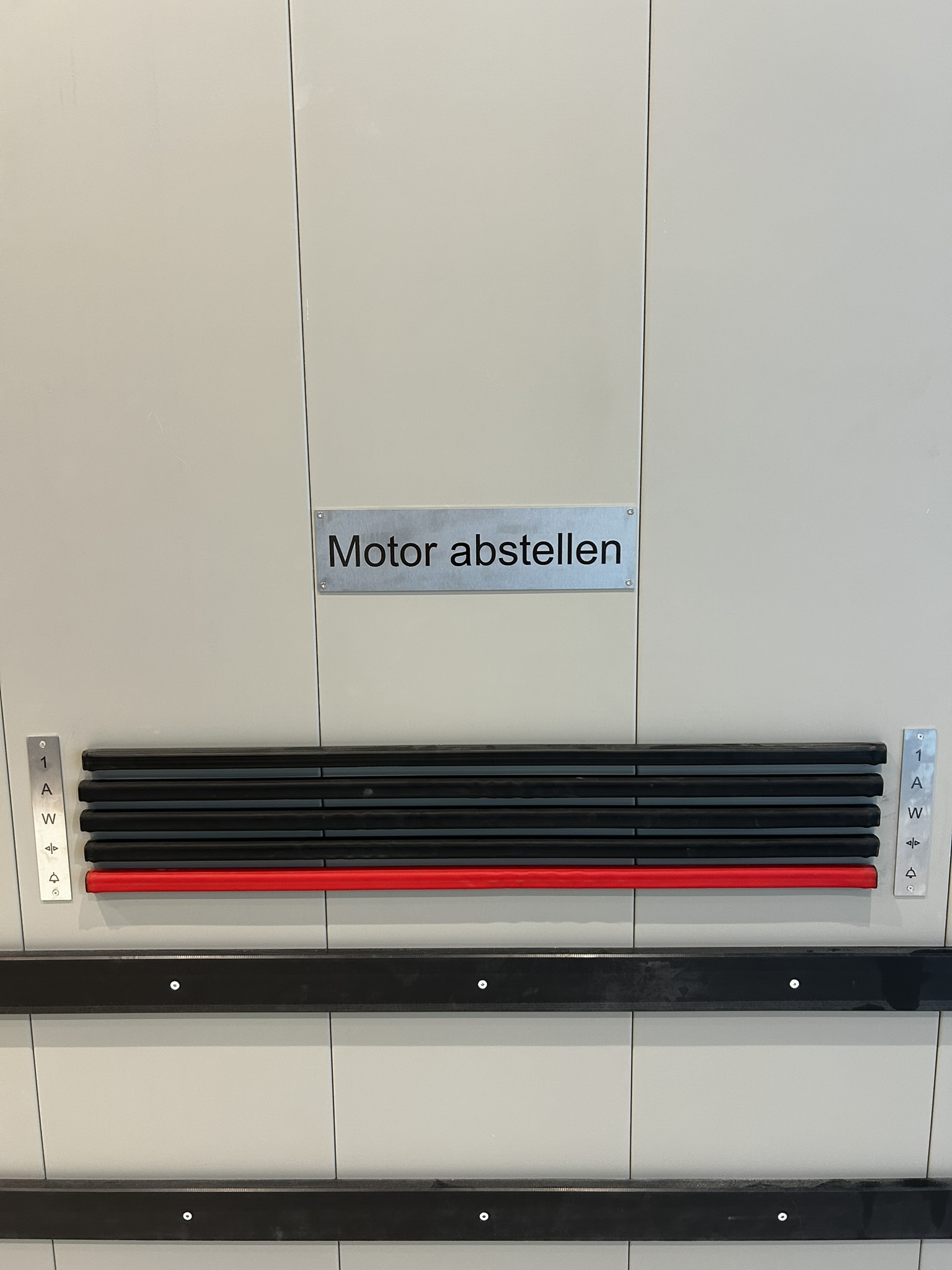 motor abstellen